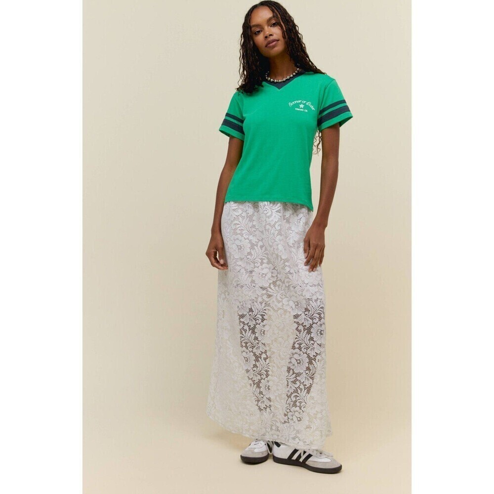 NWT Daydreamer Sporty V-Neck Tee - Picture 3 of 6